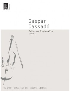CASSADO G.-Suite (1926) for Cello
