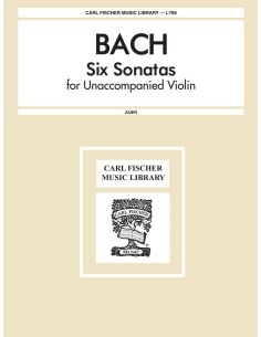 BACH J.S.-Sonatas (6) para Violin Solo (Auer)