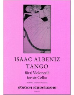 ALBENIZ I.-Tango Op.165 nº 2 para 6 Violoncellos (Thomas Mifune)