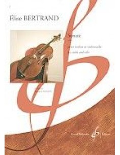 BERTRAND E.-Sonate Op.8 per violino e violoncello