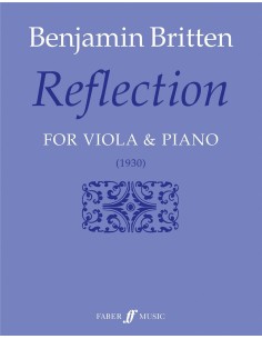 BRITTEN B.-Reflection para Viola y Piano