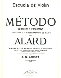 ALARD D.-Complete Method für Violine