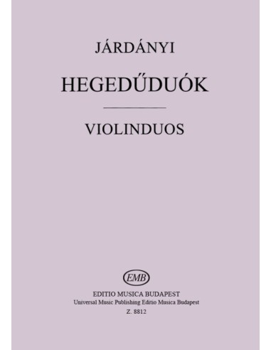 JARDANYI P.-Duos para 2 Violines