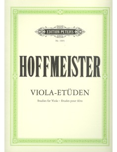 HOFFMEISTER F.A.-Estudios (12) para Viola (Herrmann)