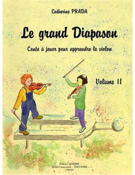 PRADA C.-Le Grand Diapason 2º (Method) for Violin