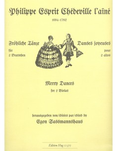 CHEDEVILLE E.P.-Danzas para 2 Violas (Sassmannshaus)