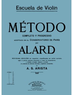 ALARD D.-Metodo 7º para Violin