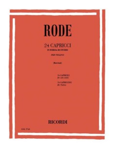 RODE P.-Caprichos (24) para Violin (Borciani)