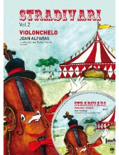 ALFARAS J.-Stradivari Vol.2 (Method) for Cello (Inc. CD)