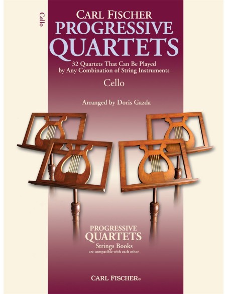 GAZDA D.-Quartetti Progressivi per Violoncello per Violoncello