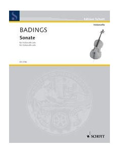 BADINGS H.-Sonata para Violoncello