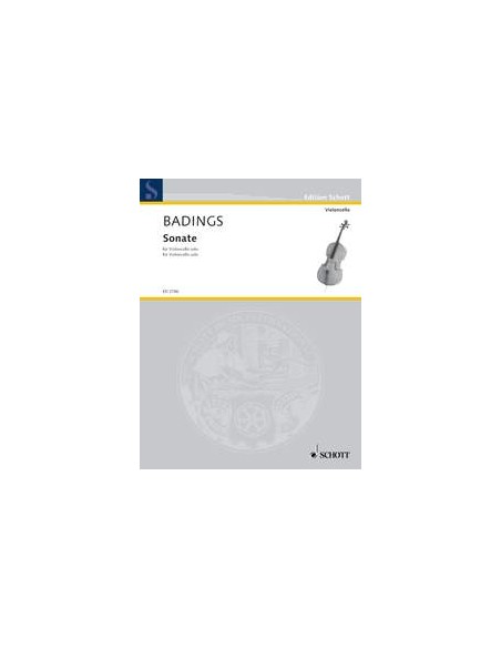 BADINGS H.-Sonata para Violoncello