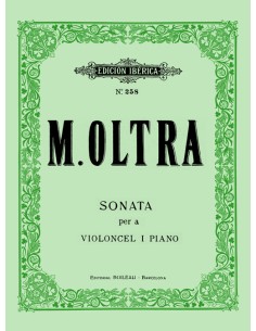 OLTRA M.-Sonata per violoncello e pianoforte