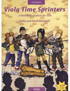 BLACKWELL K.-Viola Time Sprinters (Third Book) para Viola (Inc.CD)