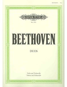 BEETHOVEN L.V.-Duetti (3) per violino e violoncello (Hermann)