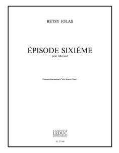 JOLAS B.-Episode nº 6 para Viola