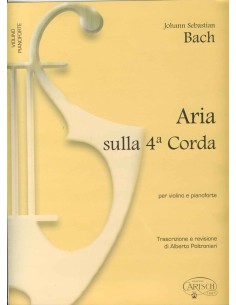 BACH J.S.-Aria de la Suite en Re Mayor (BWV:1068) para Violin y Piano (Poltronieri)