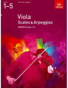 ABRSM-Scales and Arpeggios Book 1 Grades 1/5 para Viola