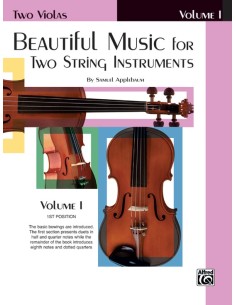 APPLEBAUM S.-Beautiful Music for Two String Instruments Vol.1 para 2 Violas