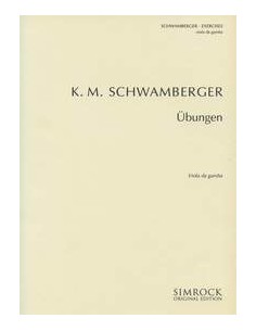 SCHWAMBERGER K.M.-Exercises for Viola da Gamba