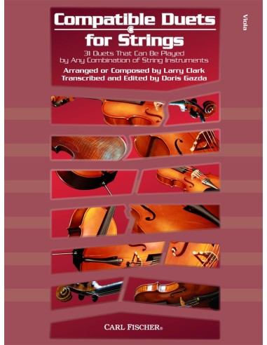 CLARK L.-Compatible Duets para 2 Violas (Gazda)