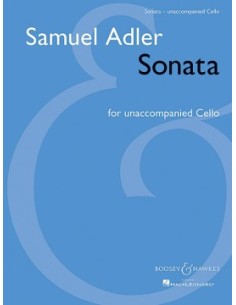 ADLER S.-Sonate pour violoncelle