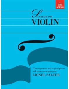 SALTER L.-Starters para Violin