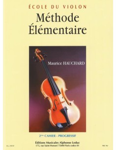HAUCHARD M.-Methode Elementaire Vol.2: Progresivo para Violin