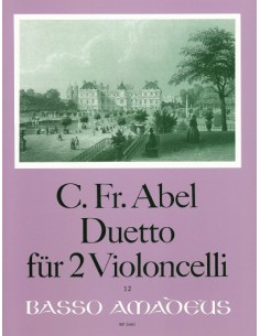ABEL C.F.-Duetto per 2 violoncelli (Morgan)