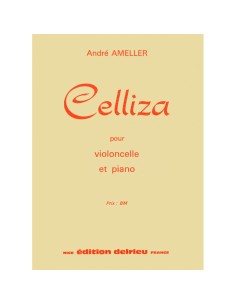 AMELLER A.-Celliza para Violoncello y Piano