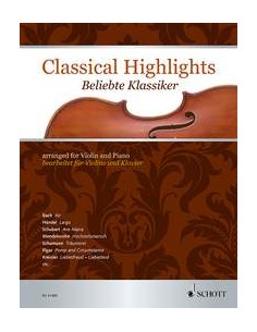 MITCHELL K.-Classical Highlights para Violin y Piano