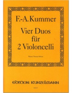 KUMMER K.-Duos (4) para 2 Violoncellos (Thomas Mifune)