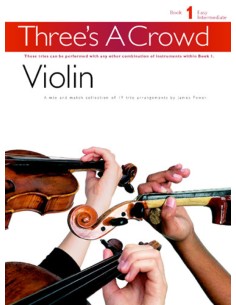 THREE'S A CROWD-Buch 1 für 3 Violinen (Power)