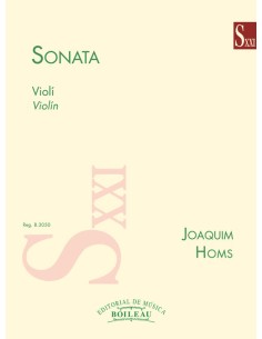 HOMS J.-Sonata for Violin