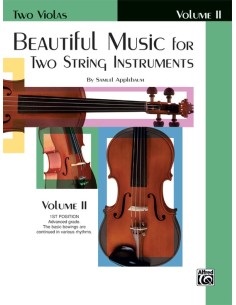 APPLEBAUM S.-Beautiful Music for Two String Instruments Vol.2 para 2 Violas