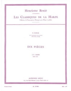 BACH J.S.-Pezzi (10) per arpa (Renie)