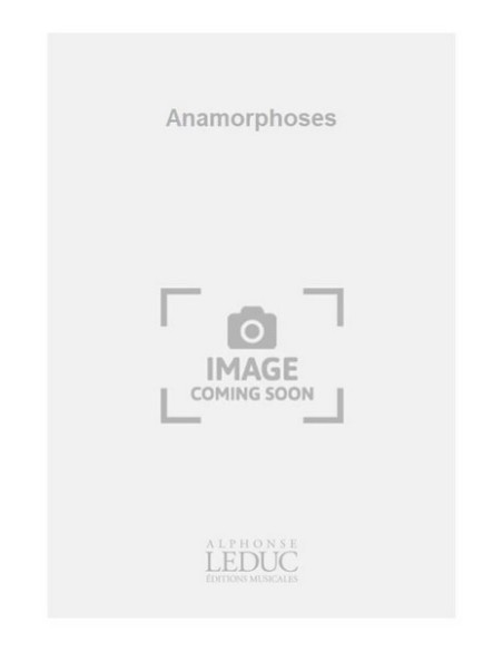 ANDRES B.-Anamorphoses pour harpe