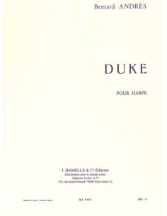 ANDRES B.-Duke pour harpe