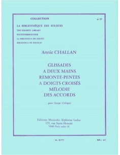 CHALLAN H.-Glissades for Harp