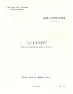 HASSELMANS A.-Chitarra Op.50 per Arpa
