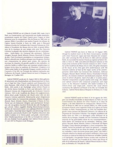 PIERNE G.-Impromptu Caprice Op.9 para Arpa