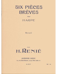 RENIE H.-Pezzi Brevi (6) per arpa