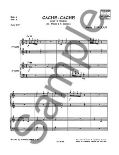 CHALLAN H.-Cache Cache per 2 arpe 2