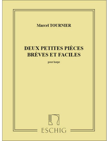 TOURNIER-Petites Pieces (2) para Arpa