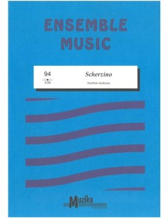 ANDERSEN J.-Scherzino Op.55 nº 6 para Banda (Guion y Partes)