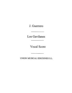 GUERRERO J.-Los Gavilanes (Zarzuela) para Canto y Piano