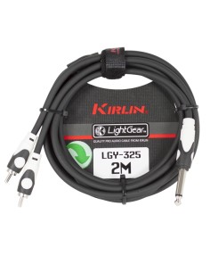 Cable Audio lgy-325-2m jack m - 2 rca 2
