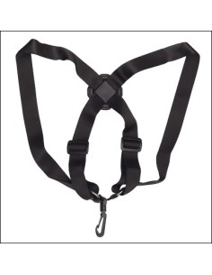 Cordon Saxo Cruzado Niño 30 mm n6n (Nylon Negro) 2