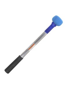 Maza Surdo Mago Aluminio Olodum Liverpool Med: Mango:43 x 2,8 cm. Peso: 180gr. Azul 2