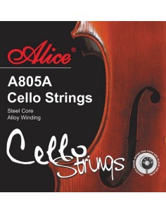 Alice 4/4 Cello Strings (a805) (Complete Set) 2